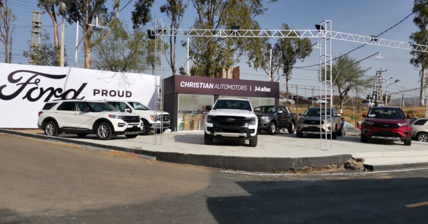 Ford, distribuida en Bolivia por Christian Automotors, se luce en Exposur 2023