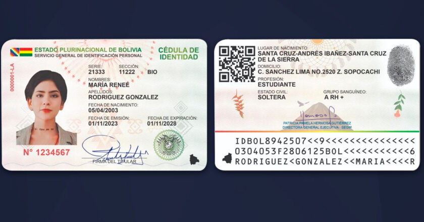 Nueva Cédula de Identidad tiene medidas de seguridad a escala internacional que certifican su calidad y autenticidad