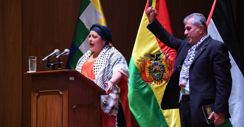 Ministra Prada: Palestina resiste, resistirá y será libre