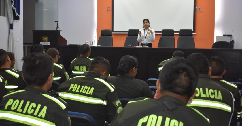 Cochabamba: Ministerio Público capacita a efectivos policiales en el manejo del Ecosistema Justicia Libre