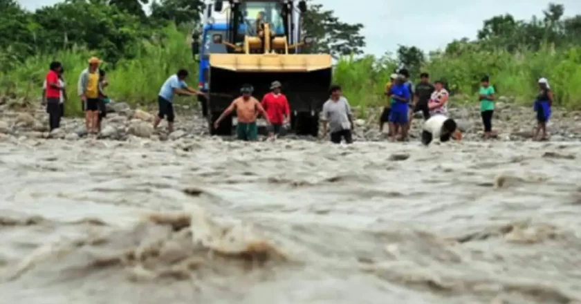 El Senamhi emite alerta por crecida de ríos en seis departamentos