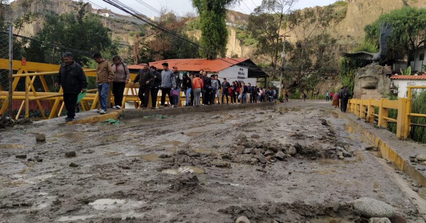 La Alcaldía anuncia alerta roja para La Paz entre las 15.00 y las 18.00 de este miércoles