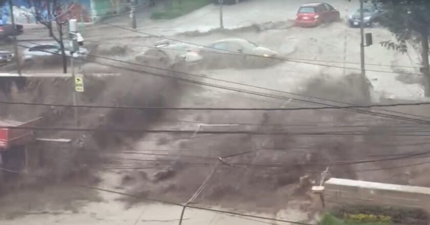 Tormenta eléctrica y desborde de ríos vuelven a generar temor en la zona sur de La Paz