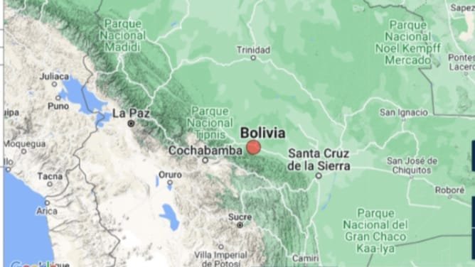 Sismo ‘superficial’ de magnitud 3.8 sacude la provincia Carrasco en Cochabamba