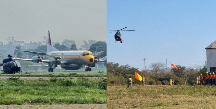 Plan contra incendios por aire y tierra permite cortar cabezas de fuego en la Chiquitanía