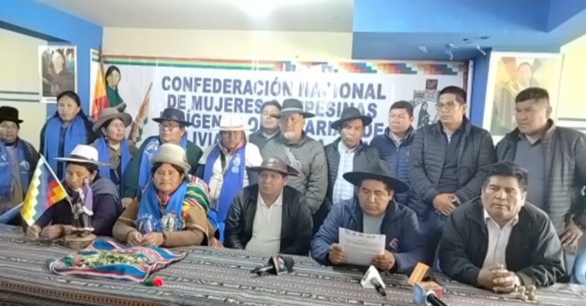 Para contrarrestar marcha ‘evista’, el Pacto de Unidad ‘arcista’ convoca el domingo a una concentración en El Alto