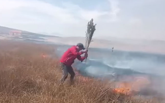 Defensoría reporta al menos 17 familias afectadas por incendio en Huarina