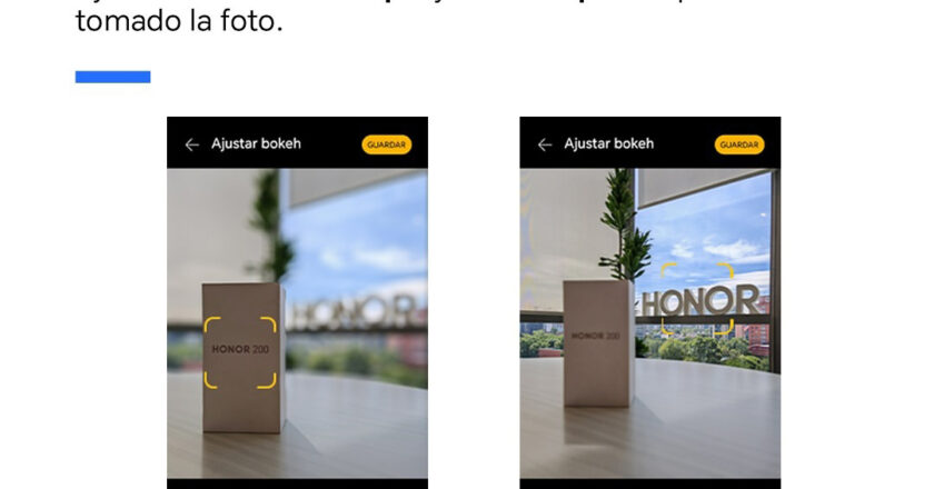 Saca provecho al efecto Bokeh después de sacar tus fotos con HONOR 200 series