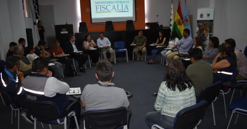 Fiscalía de Cochabamba preside el Directorio de la Mesa Departamental de Defensa del Medio Ambiente