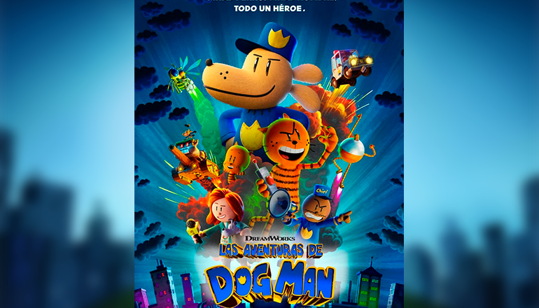 «Las aventuras de Dog Man», el fenómeno literario infantil, llega a los cines el 30 de enero