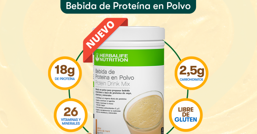 Herbalife presenta el nuevo sabor Crema de Maní para su bebida de proteína en polvo