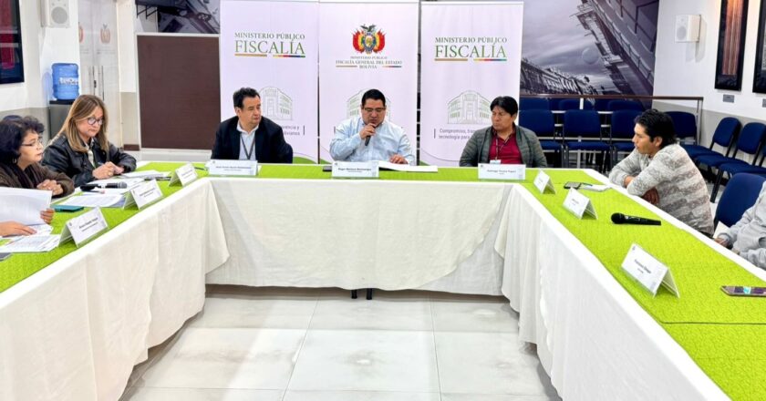 Fiscalía socializa los avances del proyecto de construcción y equipamiento del IDIF Chuquisaca con una inversión de $US 12 millones