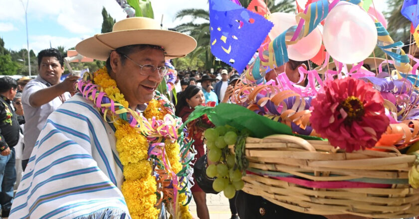 Tarija nombra al presidente Arce como “Compadre del Bicentenario”